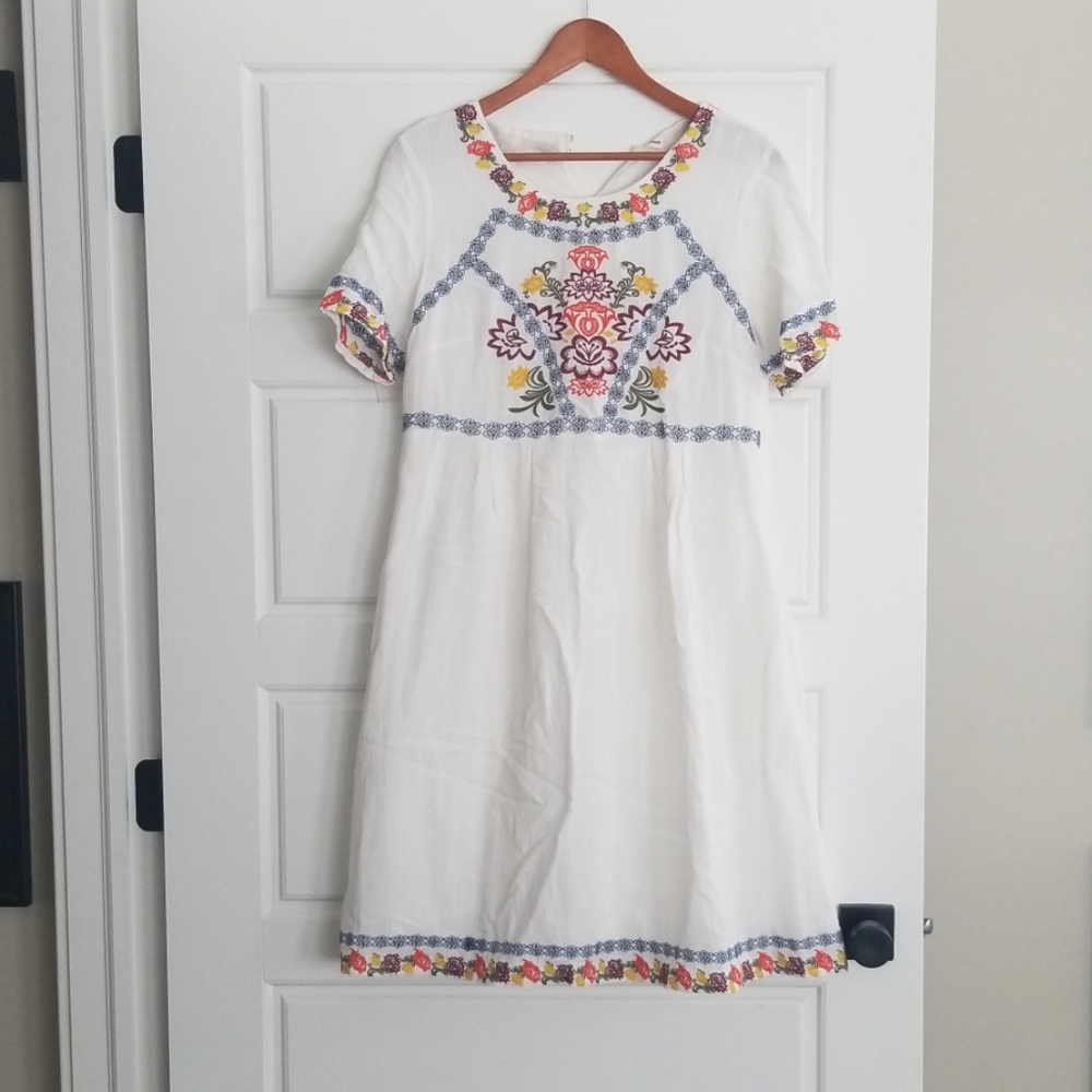 New without tags embroidered dress!